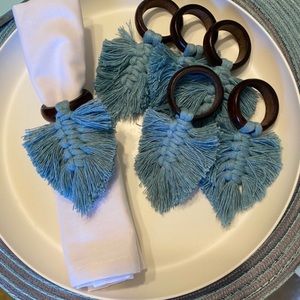 Napkin Rings, Brand New, Handmade